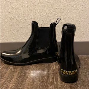 Ralph Lauren Rain Boots!! Barely worn